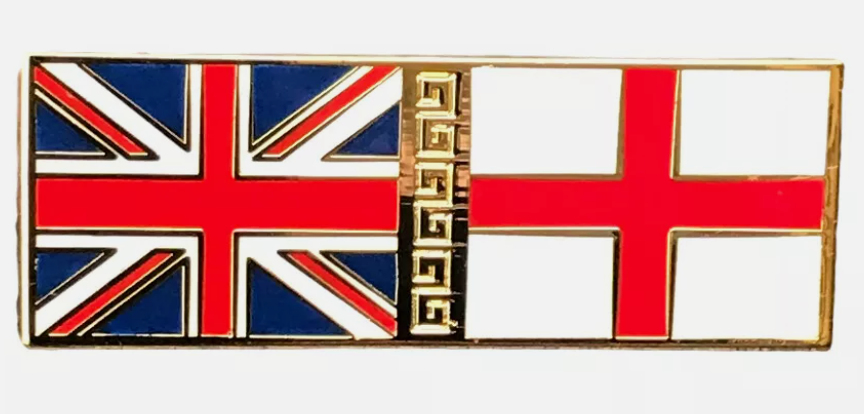 MEGA Union ST George pin badge