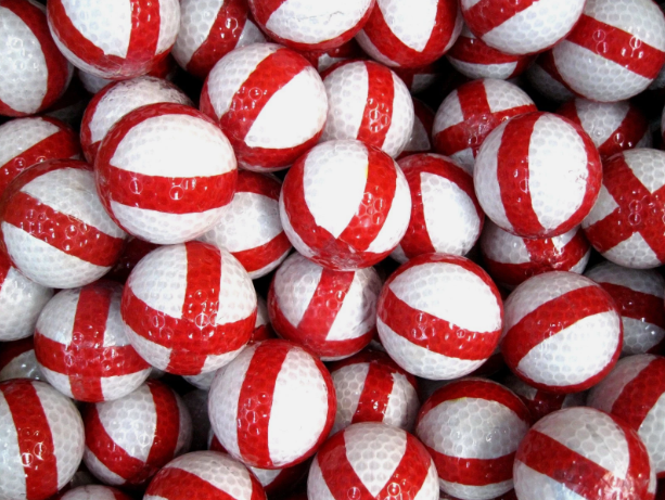 Flag Golf Balls ENGLAND 10 PACK