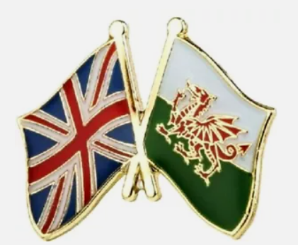 MEGA Wales UK Badge Flag Pin Badge