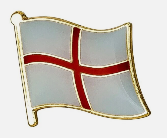 MEGA ST George pin badge