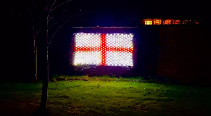 LED England Flag 1.95m x 1.0m