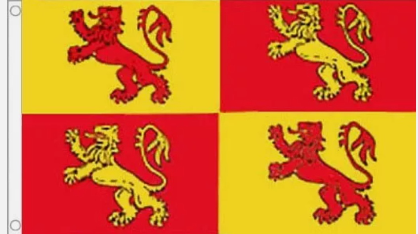 OWAIN GLYNDWR FLAG 5' x 3' Wales Glyn Dwr Medieval Royal Standard St Davids Day