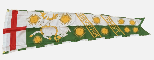 6.5ft x 2.29ft 200 cm x 70cm Royal Standard Richard II 2nd England Medieval Flag