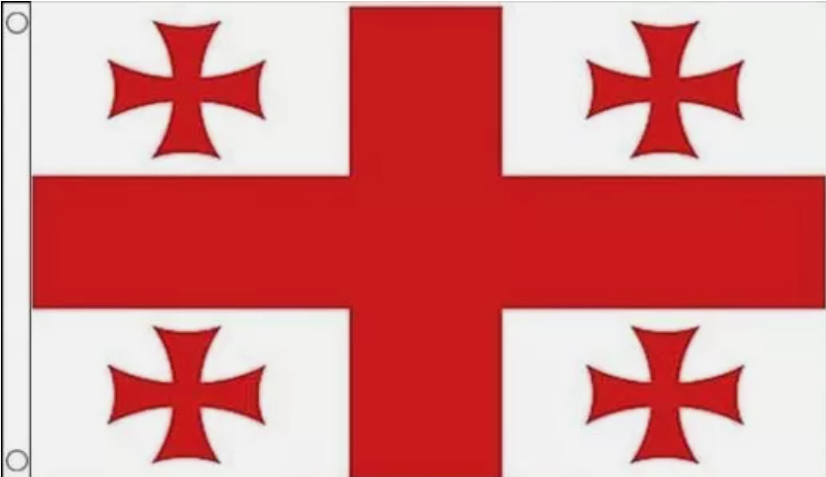 3' x 2' KNIGHTS TEMPLAR FLAG Old Medieval Crusaders Red Cross Masonic Banner