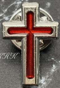 England Cross Pin Badge Knights Templar