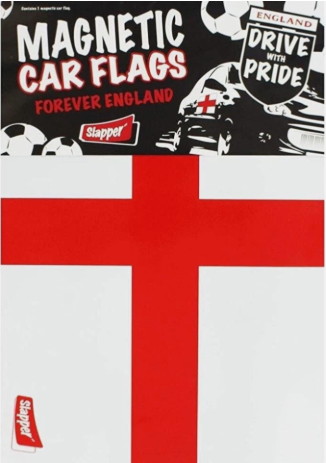 Deluxe St George England Flag Car or Fridge Magnet 30cm x 21cm