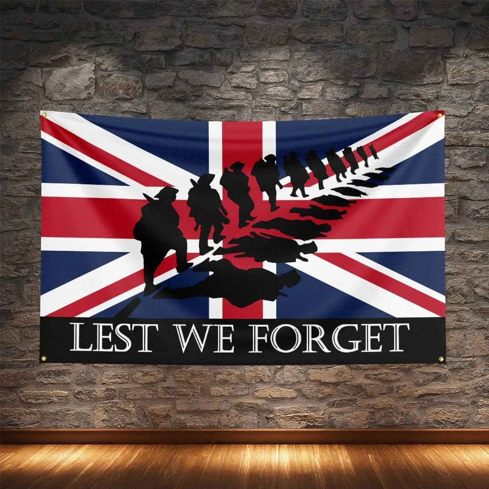 MEGA Lest We Forget UK Flag