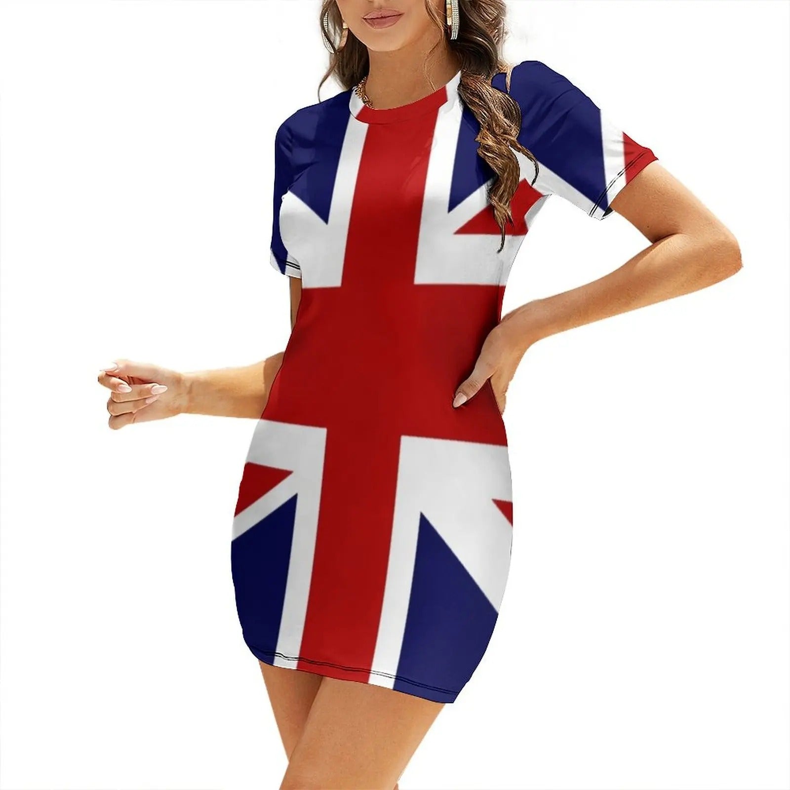 MEGA Union Jack dress