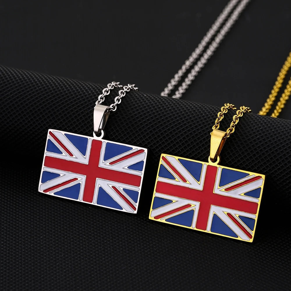 MEGA Union Jack necklace