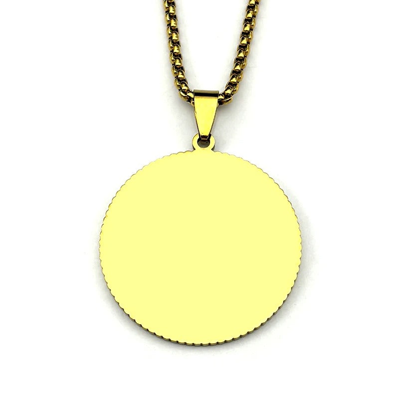 MEGA SAINT GEORGE Protect Us Necklace