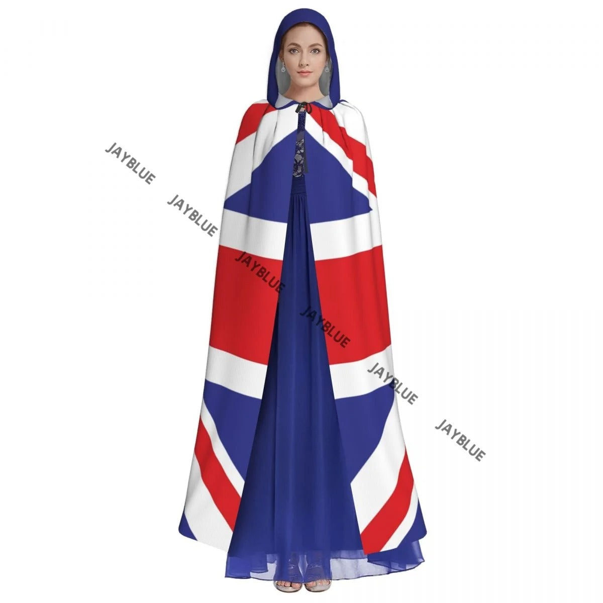 MEGA Union Jack cloak cape