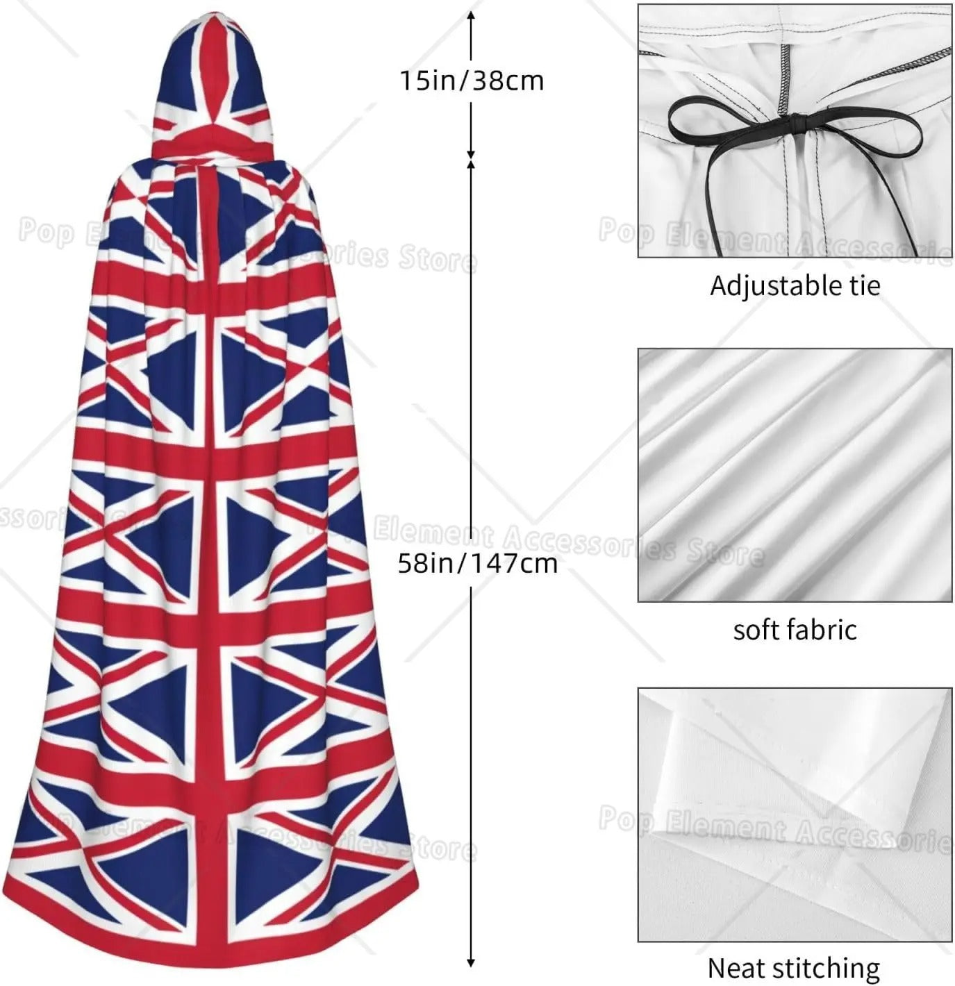 MEGA Union Jack Cape