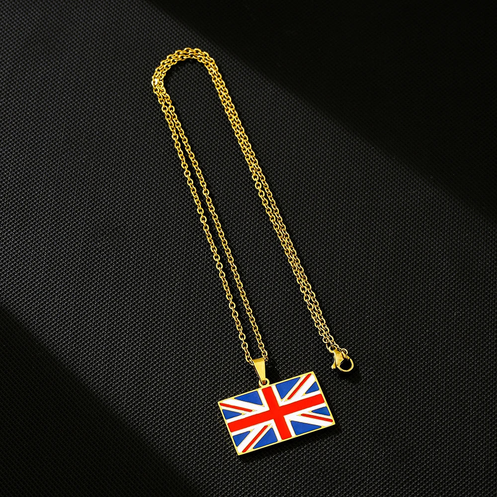 MEGA Union Jack necklace