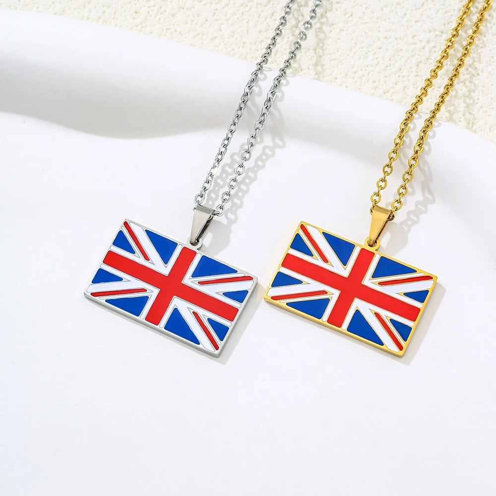 MEGA Union Jack necklace