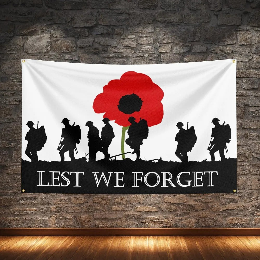 MEGA Lest We Forget UK Flag