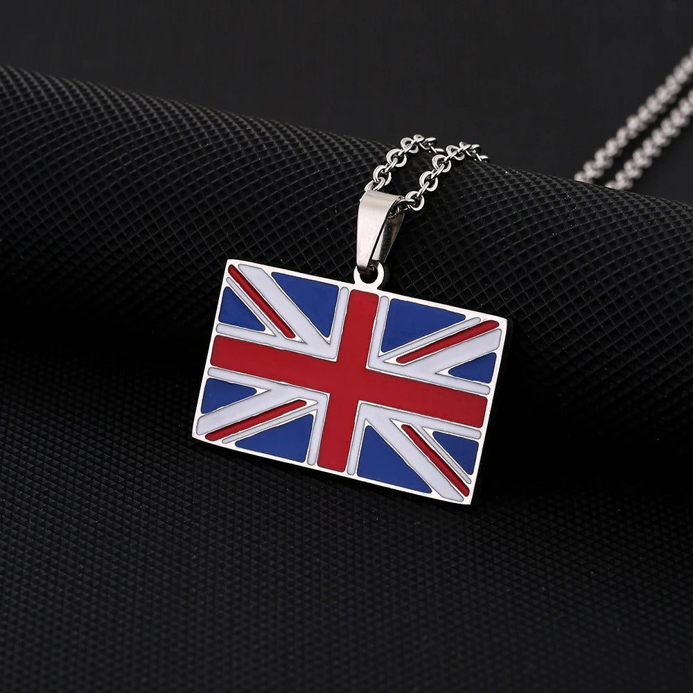 MEGA Union Jack necklace