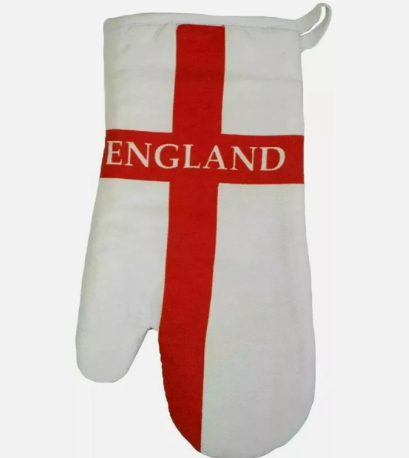 St George Cross Flag England Oven Glove.
