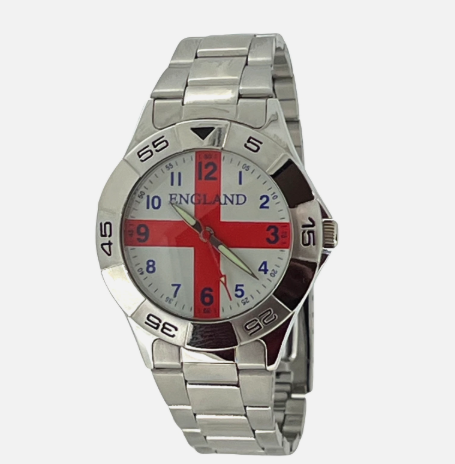 St Georges Metal Analogue Wristwatch.