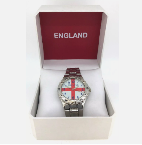St Georges Metal Analogue Wristwatch.